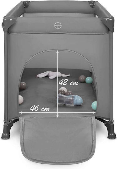 Kidwell Blissy Loc de joacă 2 Nivele cu Saltea Gri 125x65cm