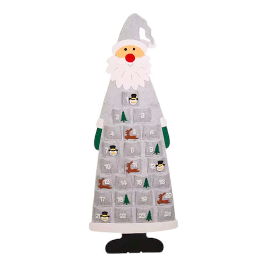 Queen Mother Advent Calendar Άι Βασίλης DIY Υφασμάτινο