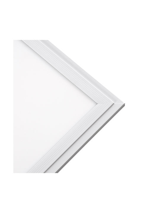 GloboStar Παραλληλόγραμμο Χωνευτό LED Panel 48W με Φυσικό Λευκό Φως 4500K 120x30εκ.