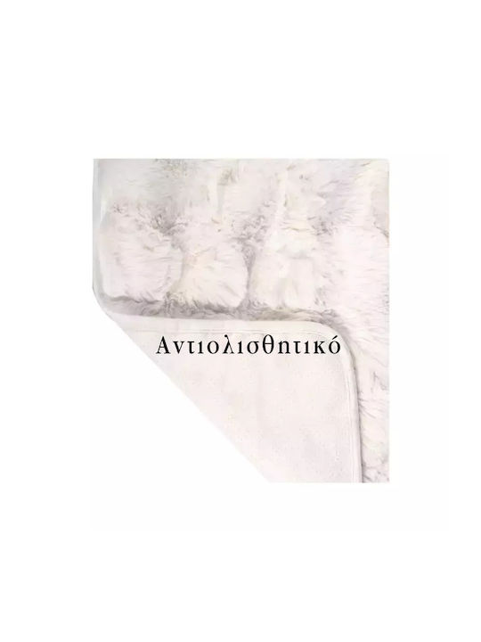 Greenwich Polo Club 3938 Dreisitzer-Sofa Wurf Pelzartig 180x300cm Schwarz