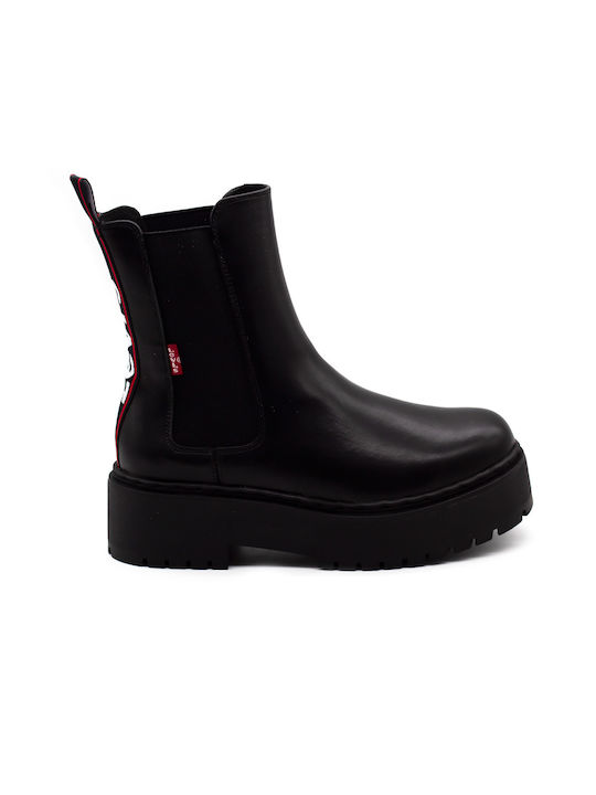 Levi's Kids Combat Boots Black