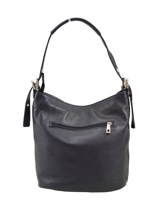 Leather Women's Bag Crossbody Black