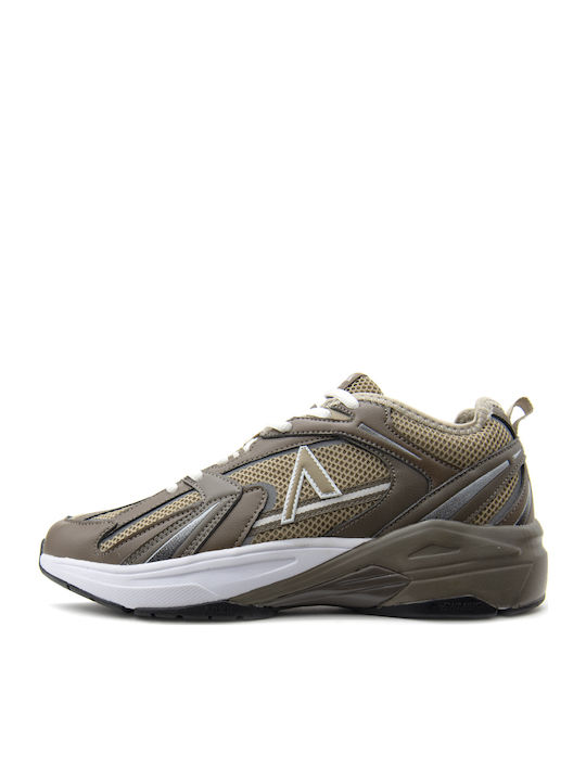 Arkk Copenhagen Oserra Turnschuhe Beige - Cigar