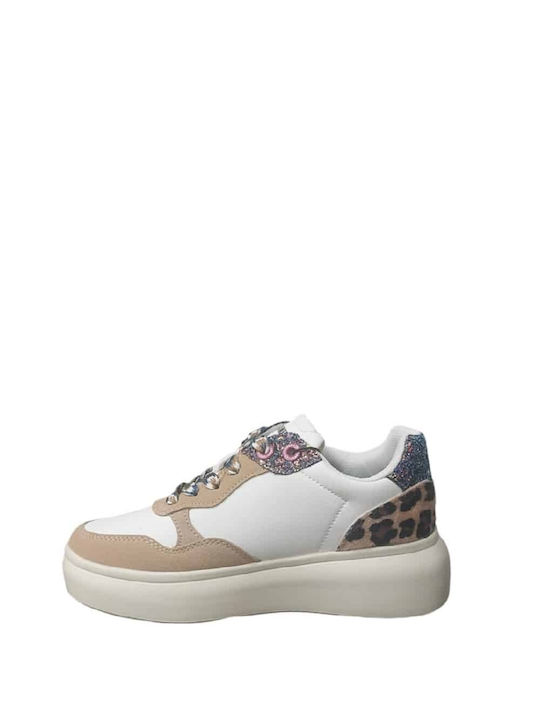Damen Sneakers Ecru