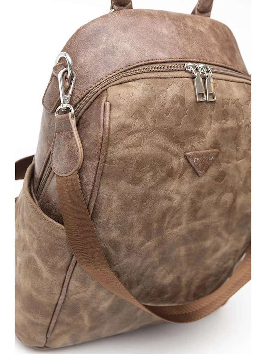 Fragola Women's Bag Backpack Brown