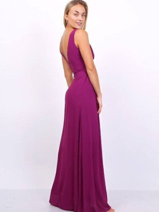 Maxi Dress for Wedding - Christening Purple