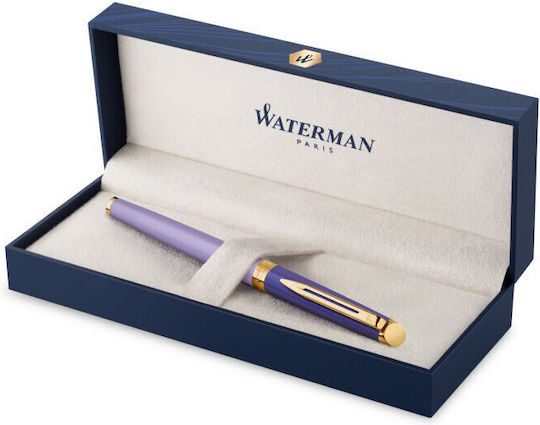 Waterman Hemisphere Σετ Πένα Γραφής Fine Μωβ με Μπλε Μελάνι