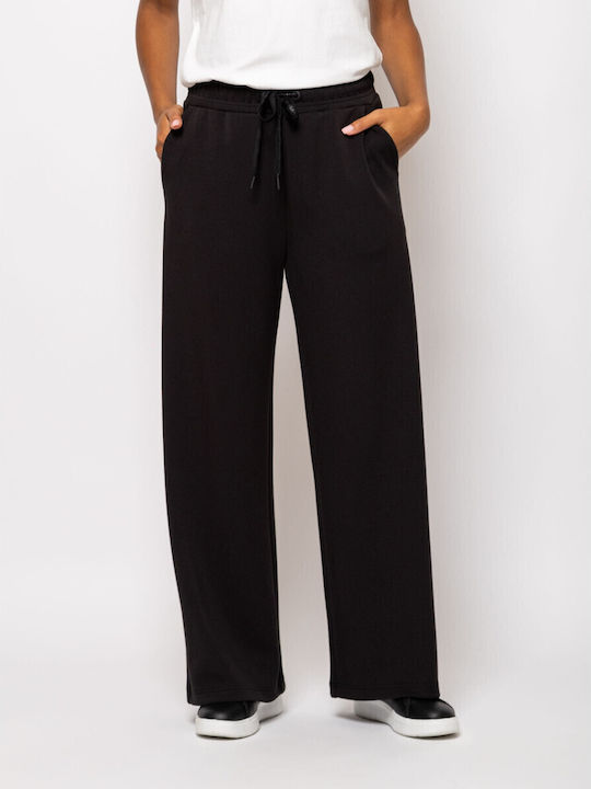 Dama Tesatura Pantaloni Negru