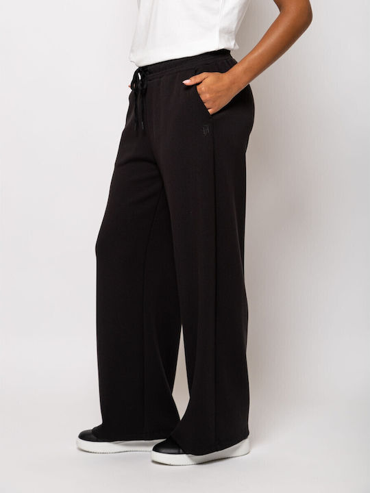 Dama Tesatura Pantaloni Negru