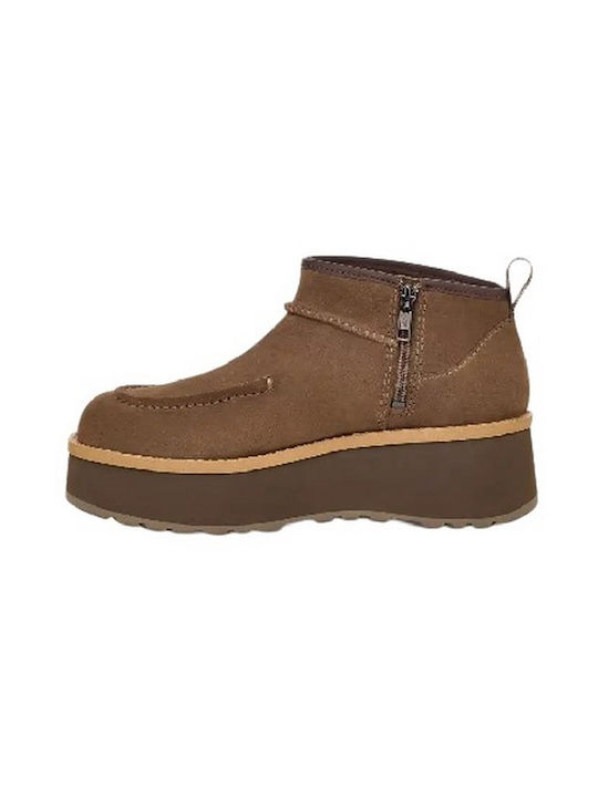 Ugg Australia Cityfunc Ultra Mini Boots Brown 1158193-HCK