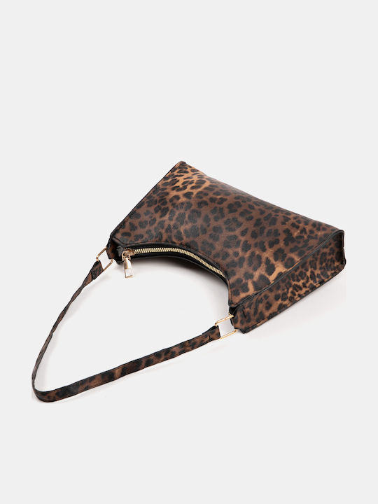 Leopard Brown Shoulder Bag