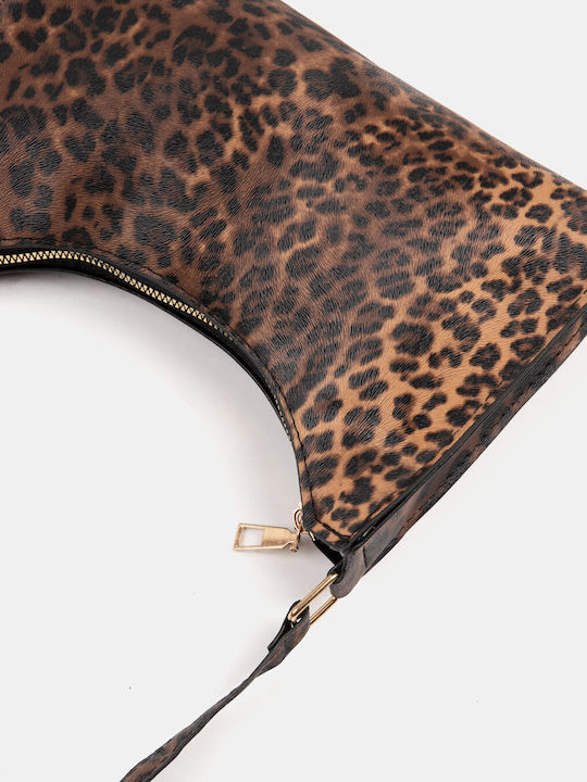 Leopard Brown Shoulder Bag