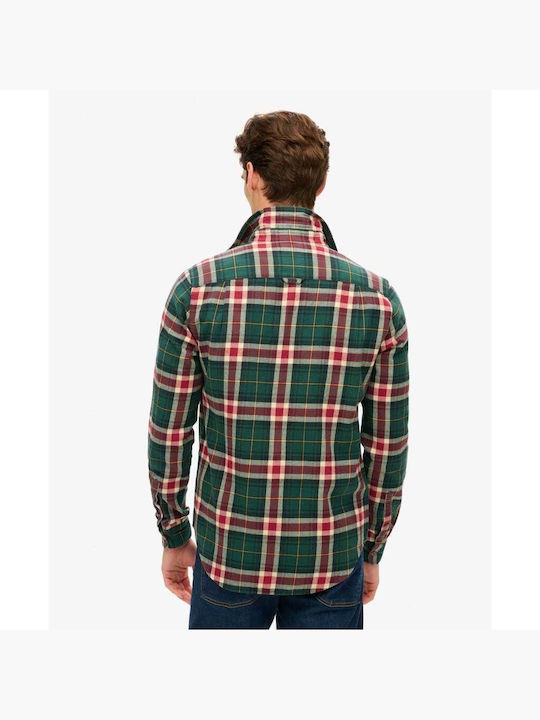 Superdry Cotton Shirt Green