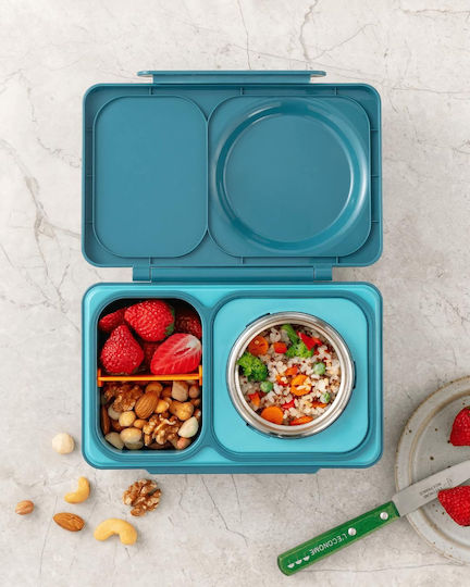 Omie Plastic Kids' Food Container 1.15lt Green
