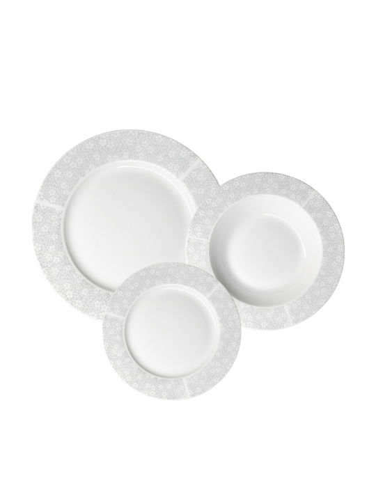 Ankor Ανθάκια Dinnerware Set Gray