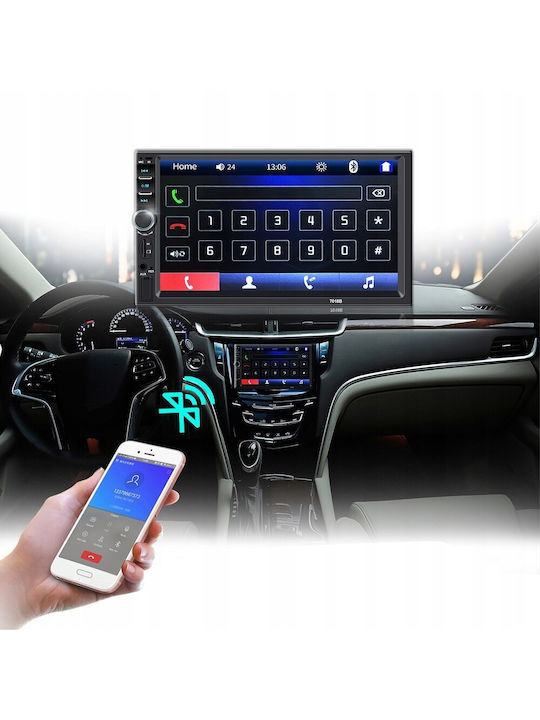 2din Video Player Included Rearview Camera 7-inch Touchscreen 4 X 50w Wds-30 Model Bluetooth Handsfree Radio Mp3 Wma Mp4 Aux Card Remote Control