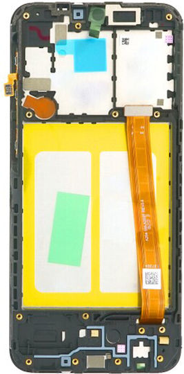 Touchscreen Display Frame Compatible Samsung Galaxy A20e Sm-a202f Samsung 12129 Black