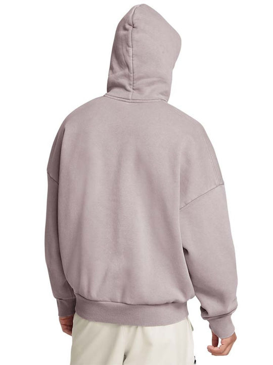 Under Armour Sweatshirt Fleece with Hood Gray