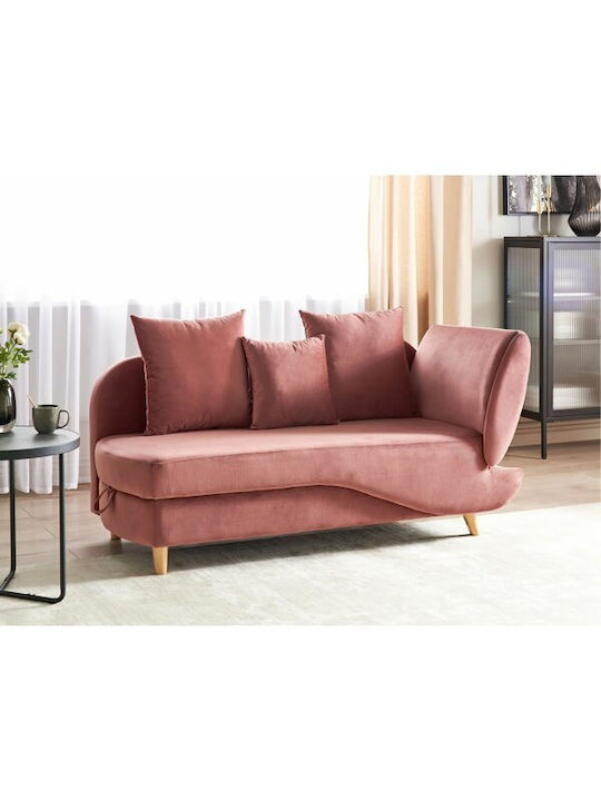Berwyn 1011 Velvet Pink Recliner 73x69x156 cm