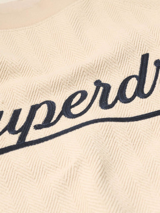 Superdry Crew Women's Sweatshirt Light Grey