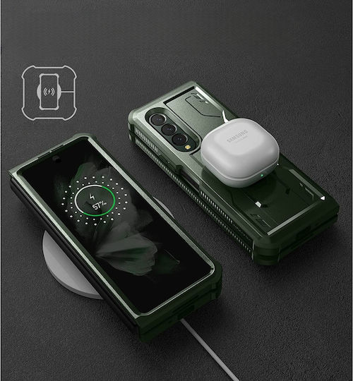 Rugged Case Samsung Galaxy Z Fold 3 5G Dexnor Full Body Green