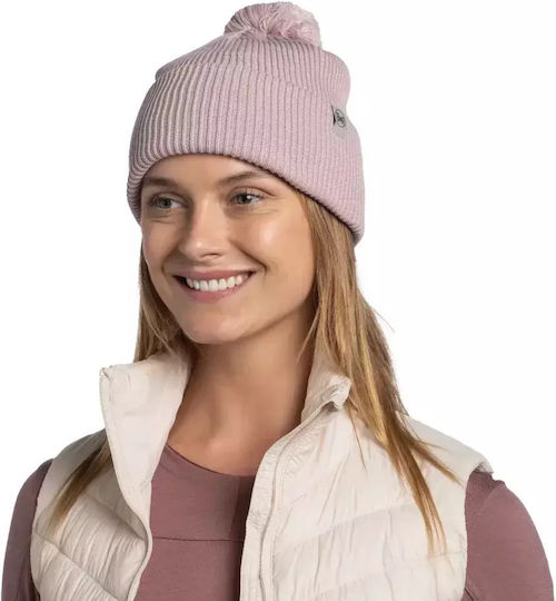 Beanie Unisex Σκούφος Πλεκτός σε Καφέ χρώμα