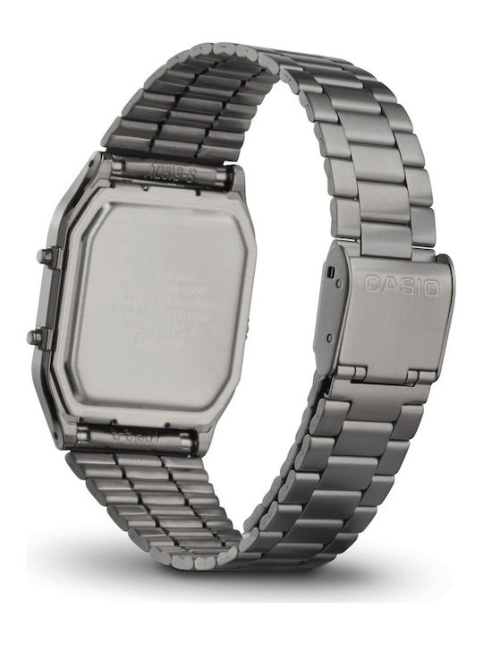 Casio Casio Vintage Ρολόι Μπαταρίας με Μεταλλικό Μπρασελέ Casio Casio Vintage Ρολόι Μπαταρίας με Μεταλλικό Μπρασελέ
