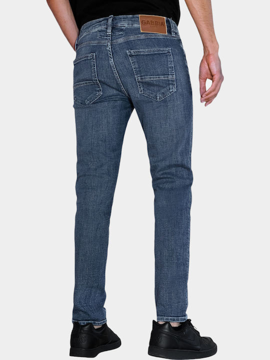 Ανδρικό Παντελόνι Τζιν με Slim Εφαρμογή Blue