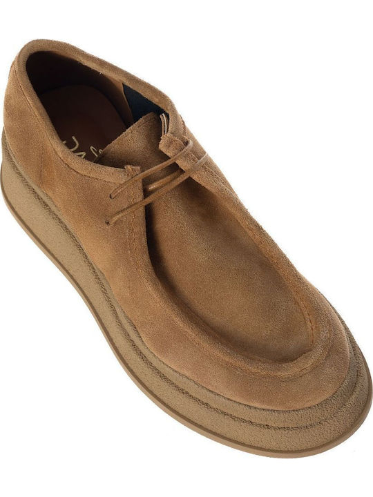Δερμάτινα Γυναικεία Loafers σε Καφέ Χρώμα