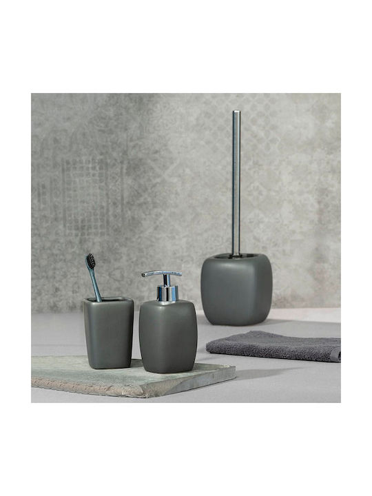 Wenko Dispenser Κεραμικό Γκρι 410ml