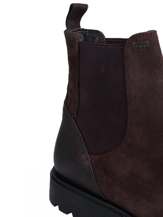 Suede Brown Men's Boots