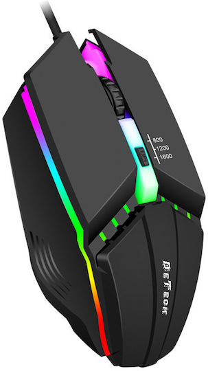 D5 RGB Gaming Ποντίκι Μαύρο