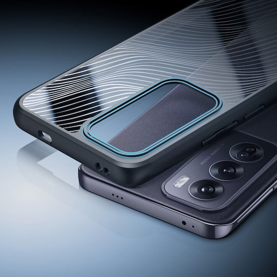 Duxducis Motorola Edge 50 Fusion 5g Aimo Калъф Прозрачен Черен