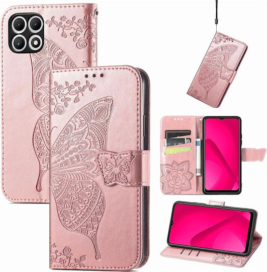 Θήκη Πτερύγιο T Phone 2 5g Butterfly Ροζ Rose Gold