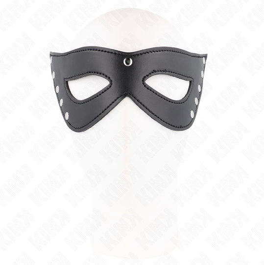 Kink BDSM Μάσκα σε Μαύρο Χρώμα