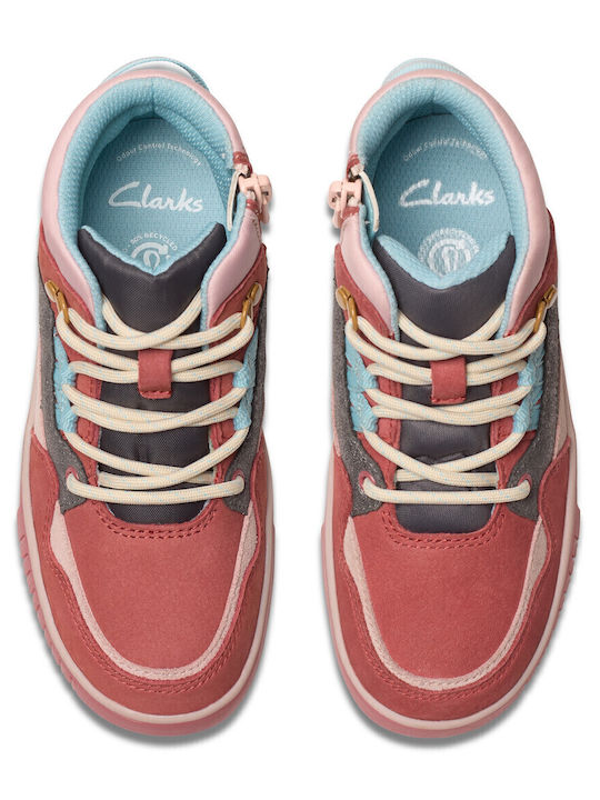Oslo Hiker Kinder Sneakers Hoch Anatomisch Rosa