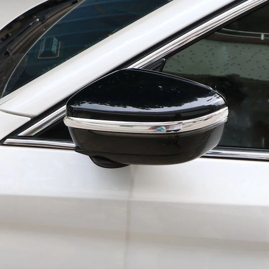 Benzi Autocolante Auto 3 x 3cm în Culoarea Argintiu 1buc