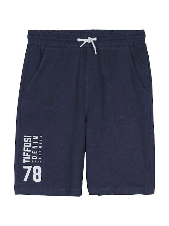Șort/Salopetă Copii din Material Textil Albastru