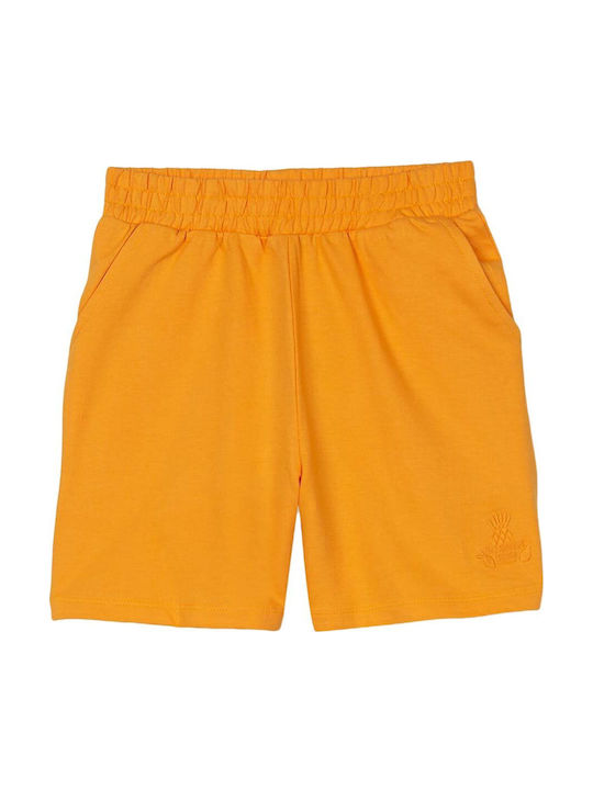 Kids' Shorts/Bermudas Fabric Orange
