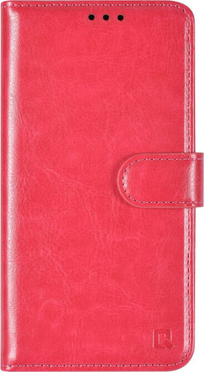 Tuniq iPhone 16 Wallet Case Stand Leatherette Hot Pink
