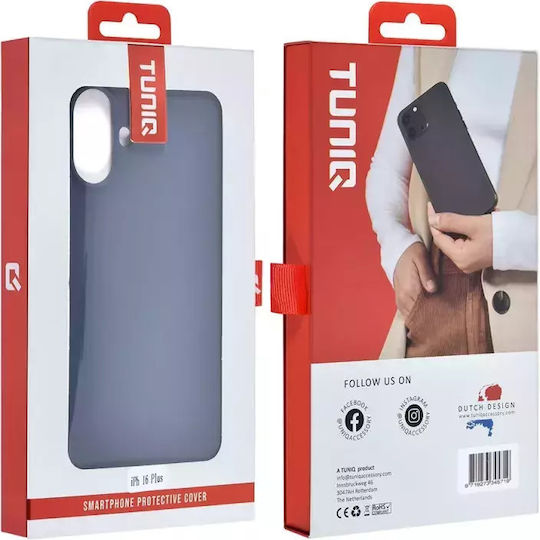 Tuniq iPhone 16 Plus Премиум Калъф от Течен Силикон Тъмносин