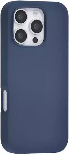 Tuniq iPhone 16 Pro Premium Liquid Silicone Case Dark Blue