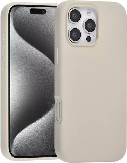 Tuniq iPhone 16 Pro Max Premium Liquid Silicone Case Grey