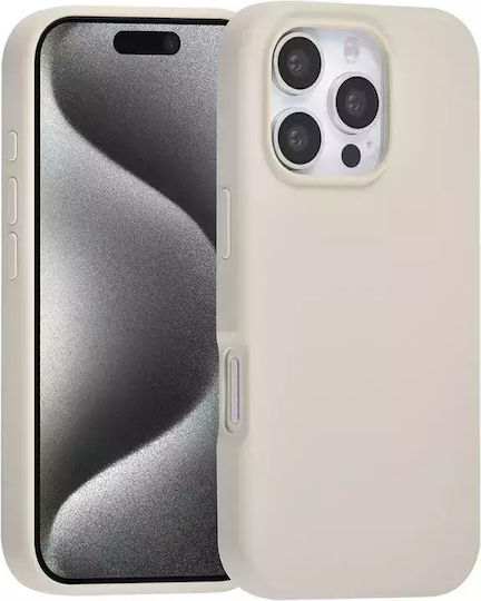 Tuniq iPhone 16 Pro Premium Liquid Silicone Case Grey