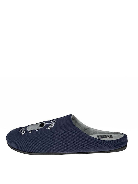 B-Soft Men's Slipper Blue