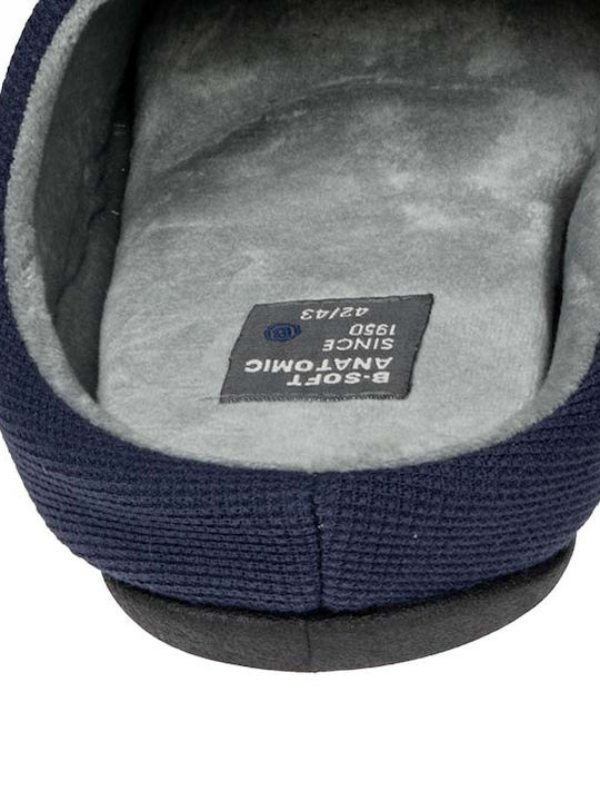Men's Slipper Navy Blue 24005