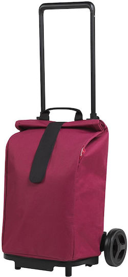 Sprinter Υφασμάτινο Καρότσι Λαϊκής Μπορντό 15x15x103cm