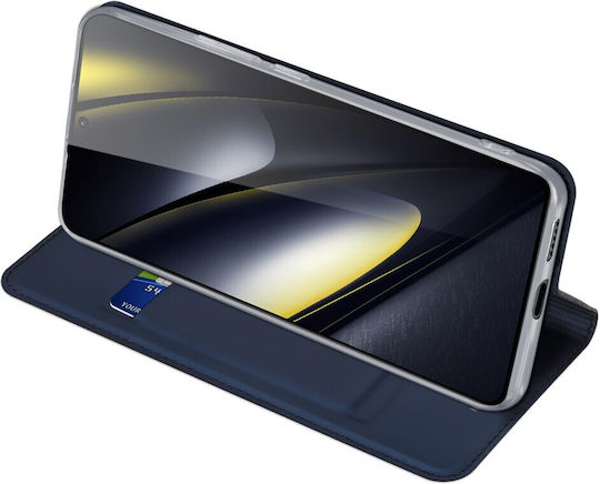 Dux Ducis Θήκη Xiaomi Poco F6 Skinpro Σκούρο Μπλε