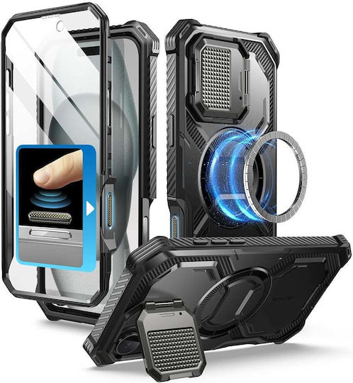 i-Blason Armorbox Задна корица Силикон Черен (iPhone 16 Plus)