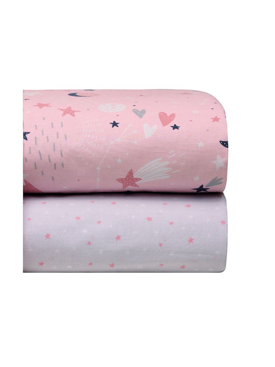 Kentia Σετ Laluna Pink 60x120εκ.